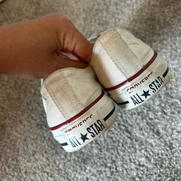 Converse Off-White Canvas Sneakers - Picture 3 of 6